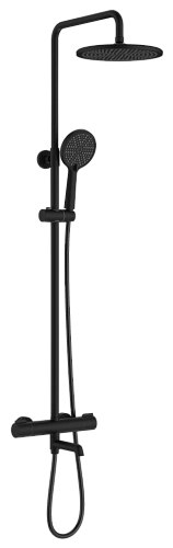 Душевая система Raglo R20.26.06 с термостатом, черный Душевая система Raglo R20.26.06 с термостатом, черный