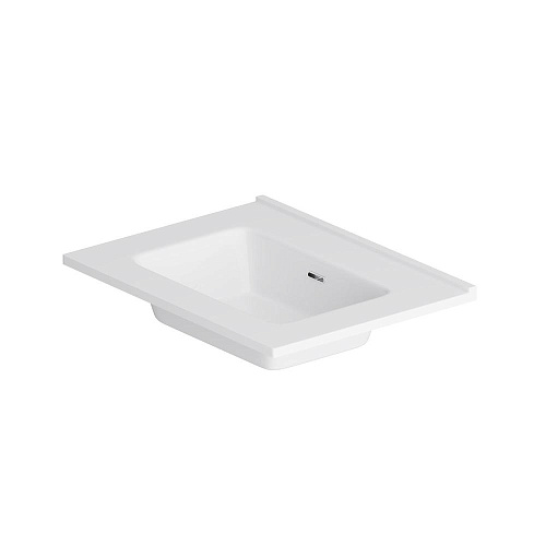 Раковина AM.PM Sense M7BWCC0602WG мебельная, керамическая, 60 см, белый Раковина AM.PM Sense M7BWCC0602WG мебельная, керамическая, 60 см, белый