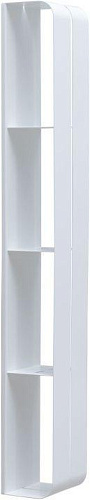 Полка Aquanet Магнум H 15x100 белая матовая, вертикальная 00326460 Полка Aquanet Магнум H 15x100 белая матовая, вертикальная 00326460