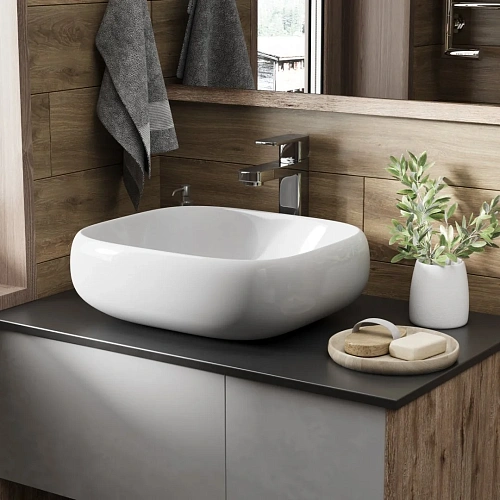 Раковина GROSSMAN Falcon GR-3053 Falcon (450x400x145) белый Раковина GROSSMAN Falcon GR-3053 Falcon (450x400x145) белый