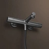 Смеситель для ванны IDDIS Duna (DUNGM02i74WA) с термостатом, графит матовый Смеситель для ванны IDDIS Duna (DUNGM02i74WA) с термостатом, графит матовый