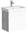 Тумба под раковину AQWELLA Smart 50 см SRT0105BS подвесная, бетон светлый Тумба под раковину AQWELLA Smart 50 см SRT0105BS подвесная, бетон светлый