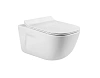 Унитаз подвесной AQUATEK ДИВА AQ2012-00 510x350x360мм безободковый, тонкое сиденье Soft Close