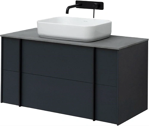 Тумба под раковину Allen Brau Reality 100 1.32007.AM антрацит матовый Тумба под раковину Allen Brau Reality 100 1.32007.AM антрацит матовый