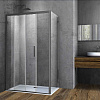 Картинка анонса товара «душевой уголок vincea soft vsr-3so8012clgm, 1200x800, вороненая сталь, стекло прозрачное»