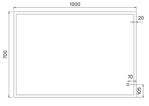 Зеркало IDDIS Brick 100 см (BRI1000i98) Зеркало IDDIS Brick 100 см (BRI1000i98)