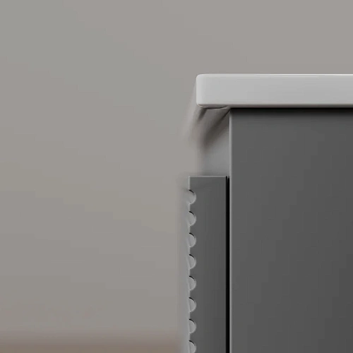 Тумба под раковину Sancos Folk FL100LES левая 995х445х500 Ergraut soft, подвесная Тумба под раковину Sancos Folk FL100LES левая 995х445х500 Ergraut soft, подвесная