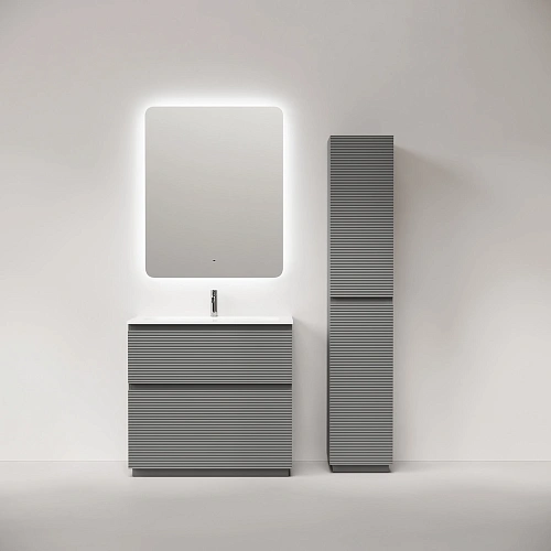 Тумба под раковину SANCOS Folk Floor FL90FES 890х445х850 Ergraut soft, напольная Тумба под раковину SANCOS Folk Floor FL90FES 890х445х850 Ergraut soft, напольная