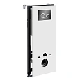 Инсталляция для унитаза WasserKRAFT Abens 20TLT.010.ME.WH.PB01 с клавишей смыва черный Инсталляция для унитаза WasserKRAFT Abens 20TLT.010.ME.WH.PB01 с клавишей смыва черный