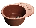 Кухонная мойка GranFest Rondo R-580 L кр.м красный марс Кухонная мойка GranFest Rondo R-580 L кр.м красный марс