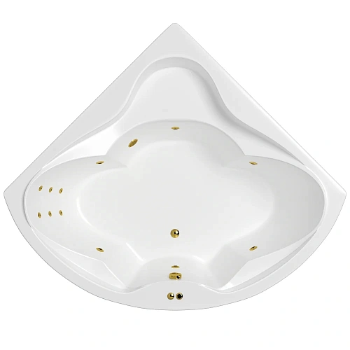 Акриловая ванна WHITECROSS Konsul 150x150 "LINE" золото 0110.150150.100.LINE.GL Акриловая ванна WHITECROSS Konsul 150x150 "LINE" золото 0110.150150.100.LINE.GL