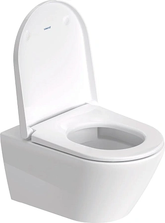 Унитаз подвесной Duravit D-Neo 45770900A1 Rimless с сиденьем микролифт Soft Close, цвет белый Унитаз подвесной Duravit D-Neo 45770900A1 Rimless с сиденьем микролифт Soft Close, цвет белый