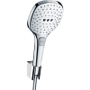 Картинка анонса товара «душевой гарнитур hansgrohe 120 3jet 26700400 с держателем и шлангом 125 см»