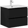 Тумба с раковиной Aquanet Вега 2.0 60 00344764 черный