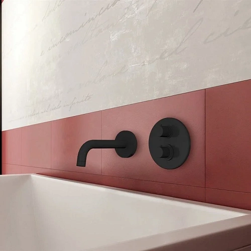 Смеситель для душа Paini Cox 78PZ690TH встраиваемый с термостатом, черный матовый Смеситель для душа Paini Cox 78PZ690TH встраиваемый с термостатом, черный матовый