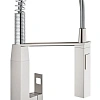 Смеситель для кухни GROHE Eurocube профессиональный, суперсталь (31395DC0) Смеситель для кухни GROHE Eurocube профессиональный, суперсталь (31395DC0)