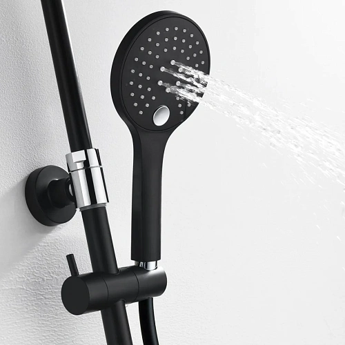 Душевая система WasserKRAFT A17401 черный Душевая система WasserKRAFT A17401 черный
