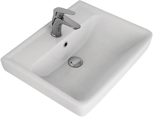 Раковина DREJA Q, 55 см, мебельная , керамическая 195476 Раковина DREJA Q, 55 см, мебельная , керамическая 195476