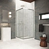 Душевой уголок Vegas-glass ZA Protec 70 04 02 700x700 мм, профиль никель, стекло шиншилла Душевой уголок Vegas-glass ZA Protec 70 04 02 700x700 мм, профиль никель, стекло шиншилла