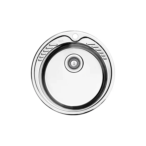 Кухонная мойка IDDIS Suno S (SUN49S0i77S), нерж. cталь, шелк, D490 Кухонная мойка IDDIS Suno S (SUN49S0i77S), нерж. cталь, шелк, D490