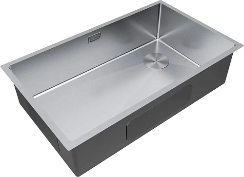 Кухонная мойка Paulmark NEXT-SKEW 74 UNI, PM887444-BS, брашированная нерж.сталь, 740х440мм 1,2мм Кухонная мойка Paulmark NEXT-SKEW 74 UNI, PM887444-BS, брашированная нерж.сталь, 740х440мм 1,2мм