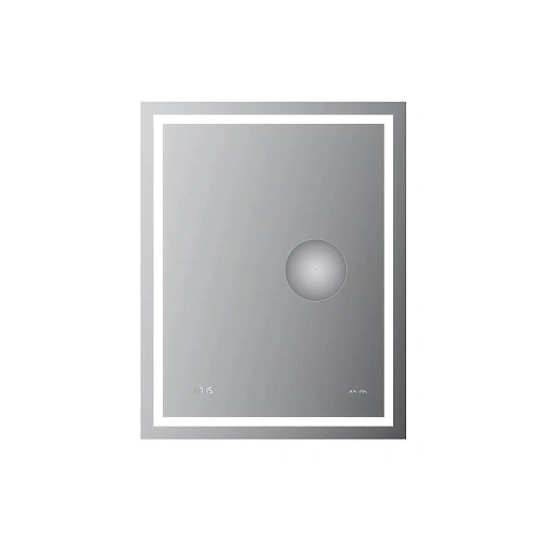 Зеркало AM.PM Gem M91AMOX0553WG с LED-подсветкой, часами 55 см Зеркало AM.PM Gem M91AMOX0553WG с LED-подсветкой, часами 55 см