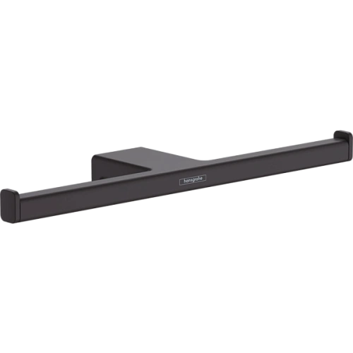 Держатель туалетной бумаги Hansgrohe AddStoris 41748670, матовый черный Держатель туалетной бумаги Hansgrohe AddStoris 41748670, матовый черный