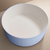 Картинка анонса товара «ванна отдельностоящая abber as9679blau 150x150 универсальная, голубой искусственный камень»