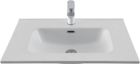 Раковина Aquanet Flat 70 белая матовая 00330430 Раковина Aquanet Flat 70 белая матовая 00330430