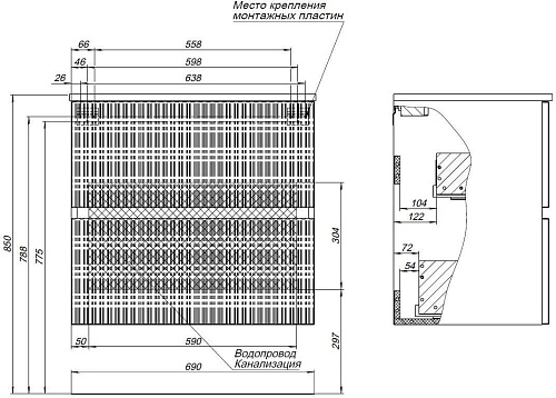 Тумба под раковину Aquanet Джейн 70 мисти грин 00313317 напольная/подвесная Тумба под раковину Aquanet Джейн 70 мисти грин 00313317 напольная/подвесная