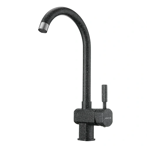 Смеситель для кухни Aquaton Лиам графит 1AX003FCXX210 Смеситель для кухни Aquaton Лиам графит 1AX003FCXX210