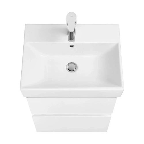 Тумба под раковину Roca Oleta 50 белый матовый, 2 ящика, A857638501 Тумба под раковину Roca Oleta 50 белый матовый, 2 ящика, A857638501