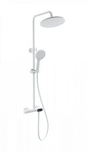 Душевая система Wonzon & Woghand с термостатом, белый матовый (WW-B2091-A-MW) Душевая система Wonzon & Woghand с термостатом, белый матовый (WW-B2091-A-MW)