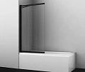 Шторка на ванну WasserKRAFT Dill 61S02-100WS Fixed WasserSchutz черный Шторка на ванну WasserKRAFT Dill 61S02-100WS Fixed WasserSchutz черный