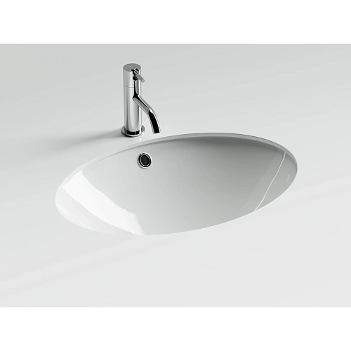 Раковина Ceramica Nova Era CN6081 встраиваемая снизу 615x435x220 мм белый Раковина Ceramica Nova Era CN6081 встраиваемая снизу 615x435x220 мм белый