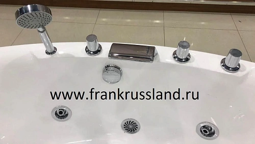 Акриловая ванна Frank F163 овальная 200x110x60см 2018114 Акриловая ванна Frank F163 овальная 200x110x60см 2018114