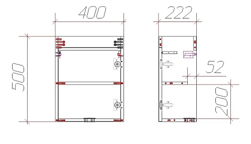 Тумба под раковину ART&MAX FAMILY Family-400-1D-SO-PE подвесная с одной распашной дверцей, Pino Esot Тумба под раковину ART&MAX FAMILY Family-400-1D-SO-PE подвесная с одной распашной дверцей, Pino Esot