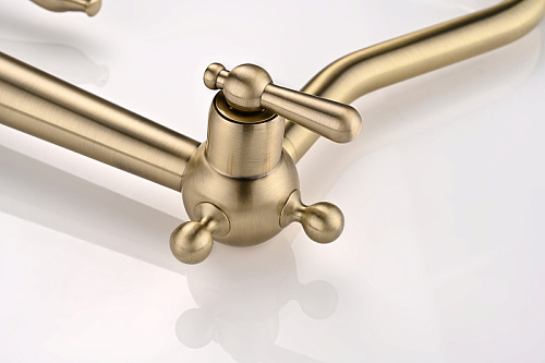 Смеситель для кухни Paulmark Retro бронза Re213226-BR Смеситель для кухни Paulmark Retro бронза Re213226-BR