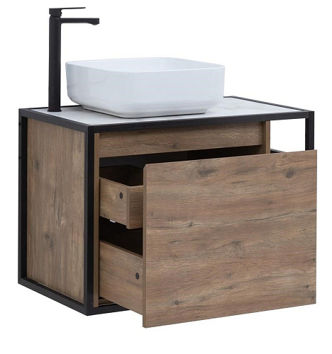 Тумба под раковину Aquanet Nova Lite Loft 75 L дуб рустикальный 00261658 Тумба под раковину Aquanet Nova Lite Loft 75 L дуб рустикальный 00261658