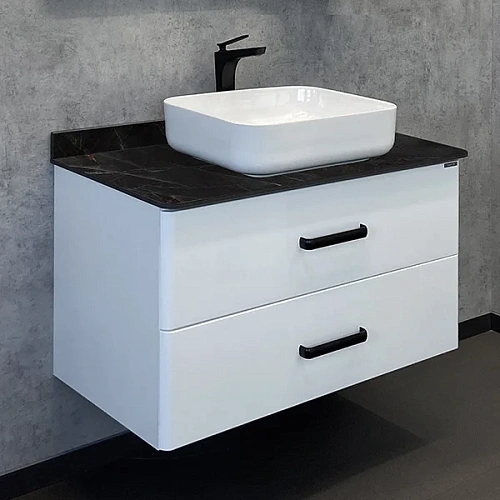 Тумба с раковиной Comforty Амстердам-95 00-00014001 белая со столешницей под мрамор Калакатта Блэк раковина Comforty T-Y9378 Тумба с раковиной Comforty Амстердам-95 00-00014001 белая со столешницей под мрамор Калакатта Блэк раковина Comforty T-Y9378