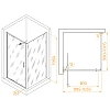 Душевой уголок RGW SV-135B 1000x1000 мм 703213500-14 черный Easy Clean Душевой уголок RGW SV-135B 1000x1000 мм 703213500-14 черный Easy Clean