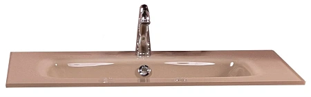 Раковина Boheme стекло 80см моноблок CAPPUCINO 852-080-CP Раковина Boheme стекло 80см моноблок CAPPUCINO 852-080-CP