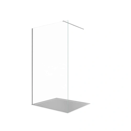 Душевая перегородка Aquatek AQ.WI.090.1CH стекло прозрачное, Walk In 90 см, с держателем 1200мм, профиль хром Душевая перегородка Aquatek AQ.WI.090.1CH стекло прозрачное, Walk In 90 см, с держателем 1200мм, профиль хром