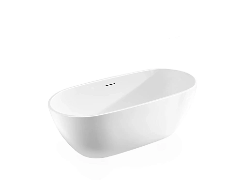 Акриловая ванна Vincea VBT-408-1800MW 1800x815x580, белая матовая, щелевой перелив Акриловая ванна Vincea VBT-408-1800MW 1800x815x580, белая матовая, щелевой перелив