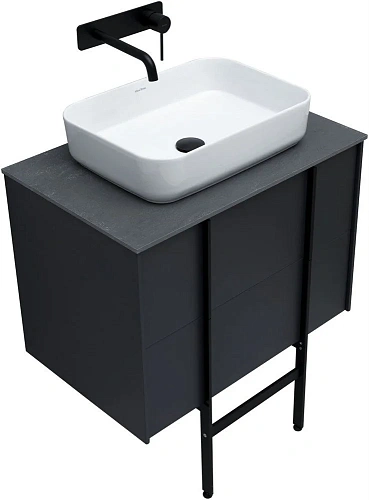 Тумба под раковину Allen Brau Reality 70 1.32004.AM антрацит матовый Тумба под раковину Allen Brau Reality 70 1.32004.AM антрацит матовый