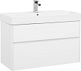 Тумба с раковиной Aquanet Бруклин 100 белый 00212599 Тумба с раковиной Aquanet Бруклин 100 белый 00212599