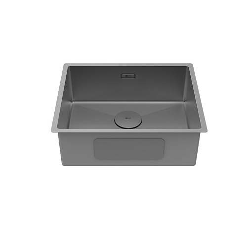 Кухонная мойка Lemark OLANGA 540 из нержавеющей стали, графит 9936127 Кухонная мойка Lemark OLANGA 540 из нержавеющей стали, графит 9936127