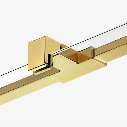 Душевая перегородка NEW TRENDY AVEXA GOLD BRUSHED 50x200 EXK-7000 брашированное золото Душевая перегородка NEW TRENDY AVEXA GOLD BRUSHED 50x200 EXK-7000 брашированное золото