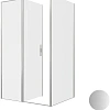 Душевой уголок Allen Brau Priority 120x100 3.31032.BA + 3.31047.BA серебро браш Душевой уголок Allen Brau Priority 120x100 3.31032.BA + 3.31047.BA серебро браш