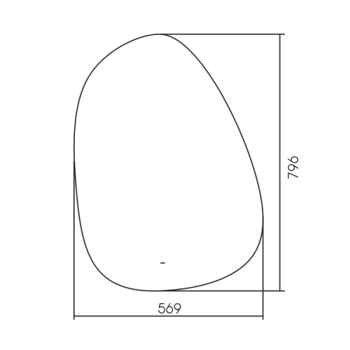 Зеркало Silver mirrors Molecula - Lite 569х796 открытая подсветка, бесконтактный сенсор LED-00002801 Зеркало Silver mirrors Molecula - Lite 569х796 открытая подсветка, бесконтактный сенсор LED-00002801